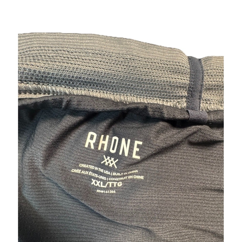 Rhone Men's XXL Lined Athletic Running Shorts Light Blue 5" Inseam Stretch - Picture 2 of 7